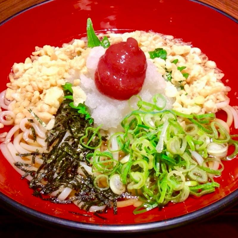 ぶっかけそば(阿倍野庵)