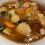 五目旨煮タン麺(中国飯荘 山城)
