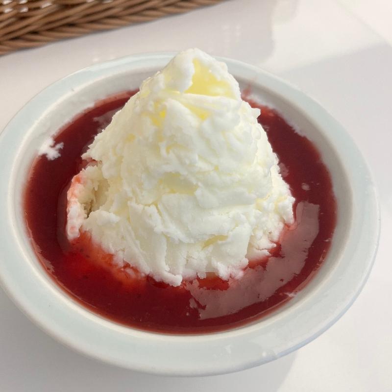 六花氷　いちご(六花亭 旭川豊岡店)