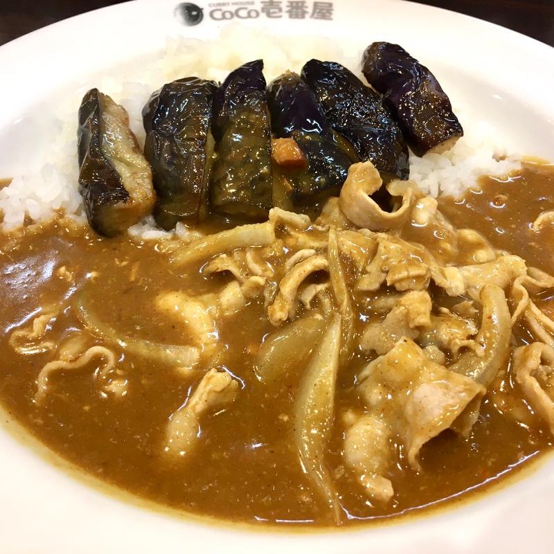 ポーク＋ナス(CoCo壱番屋 金山駅南口店)