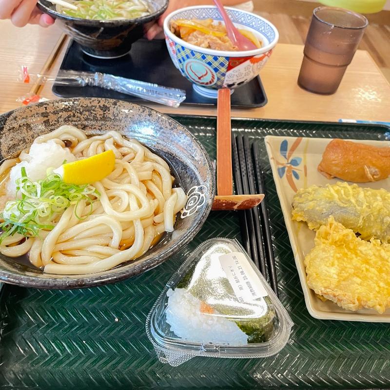 おろしぶっかけ(はなまるうどん 尾張一宮ＰＡ上り店)