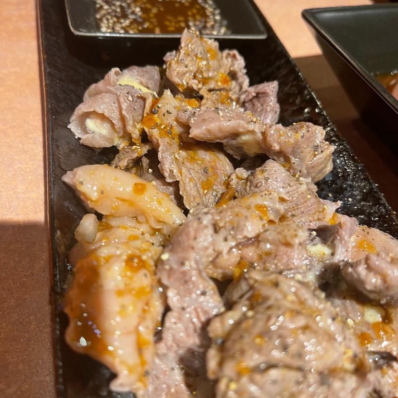 スジの味噌焼き(焼肉 縁)