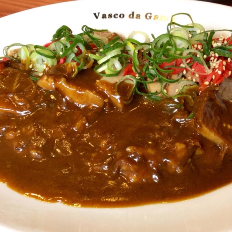 炙りとんこつチャーシューカレー(ヴァスコ・ダ・ガマ 本店)