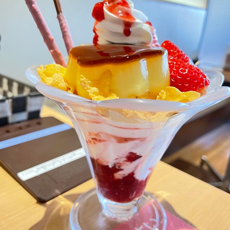 プリンパフェ(からふね屋珈琲店 三条本店 )