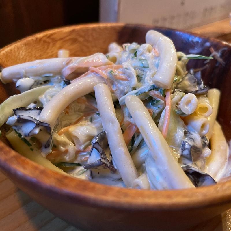 マカロニサラダ(大衆酒場 どろ六)