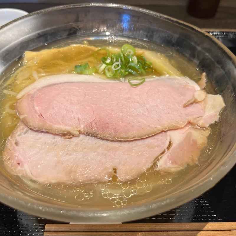 白醤油の冷やしそば(中華そば 無限 )