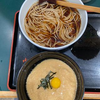 山かけ丼セット麺大盛り(小諸そば 六本木店)