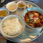 麻婆豆腐定食(かかん 富ヶ谷店)