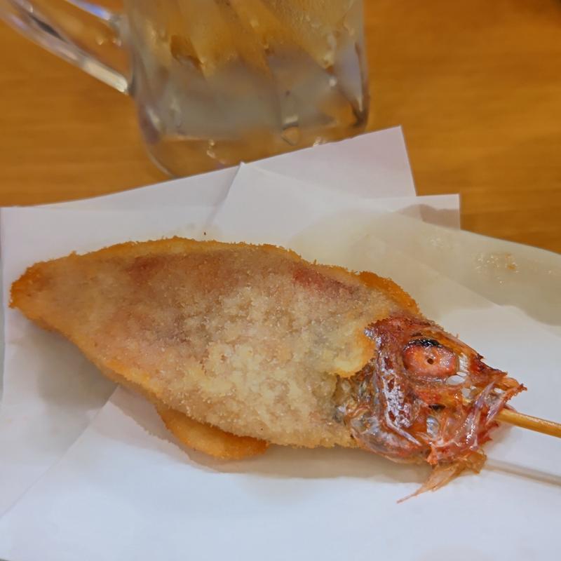 のどぐろ(串揚げとワイン はち2nd)