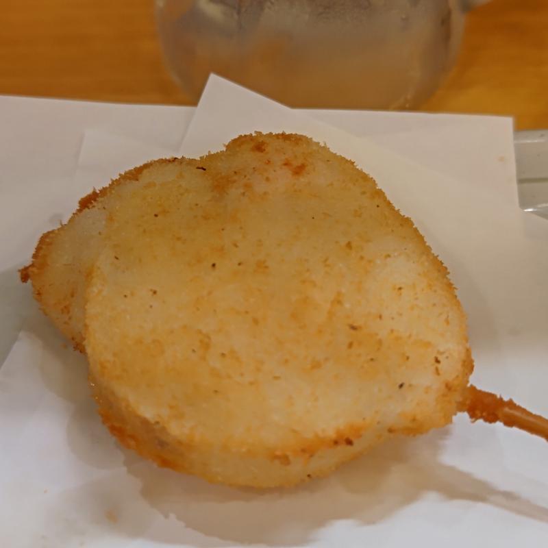 山芋ささみ(串揚げとワイン はち2nd)