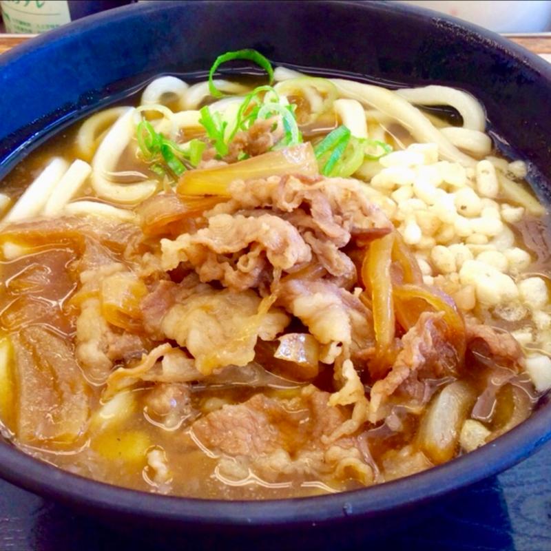 冷やし肉カレーうどん(松屋 住之江公園店)