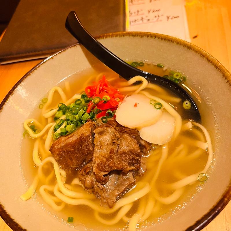 ソーキそば(ゆいま～る食堂 )