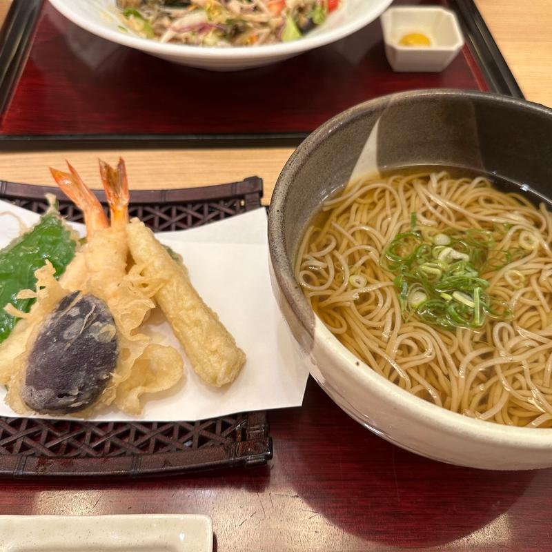 天ぷらそば(家族亭 青葉台店)