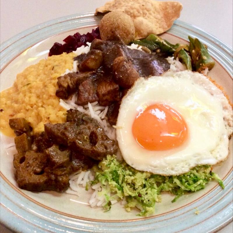 シーギリヤスペシャルカレープレート(シーギリヤ （Sigiriya）)