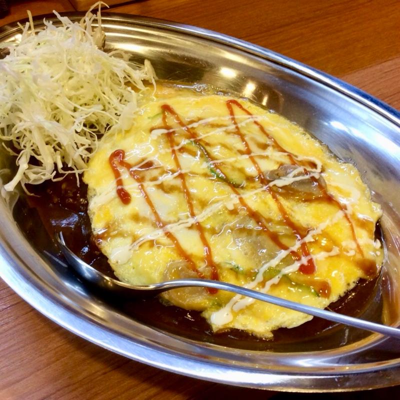 野菜玉子カレー(金沢カレーフォーシーズンインデアンカレー)