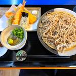 天ぷらセット＋蕎麦大盛り