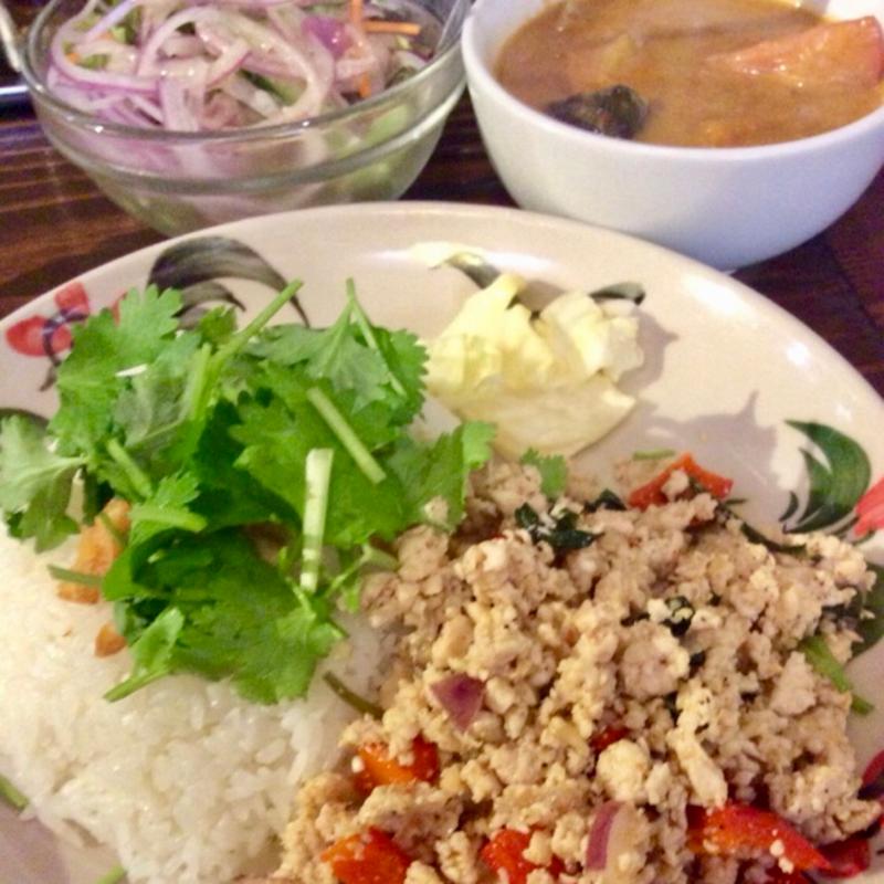 日替りランチ(イスラム+パクチー増し)(シャム )