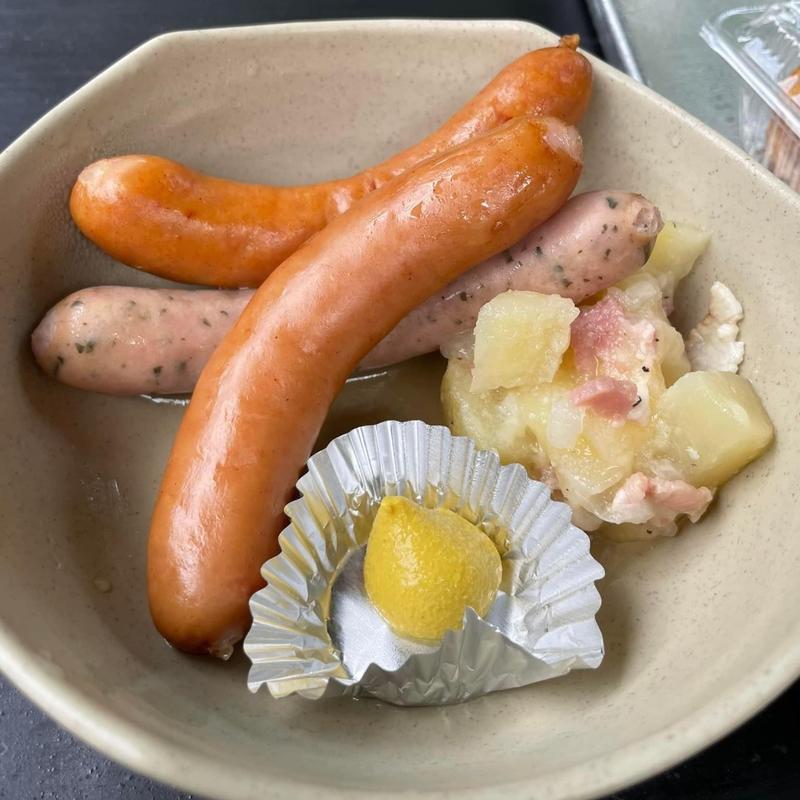 ジャーマンポテト&ソーセージ3種盛り合わせ(澤乃井園　清流ガーデン )