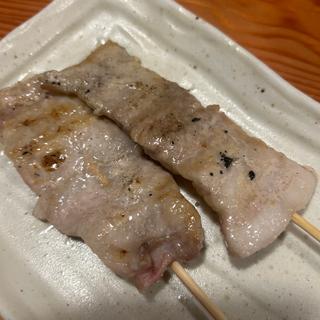 豚バラ串焼(鳥貴族 東生駒店)