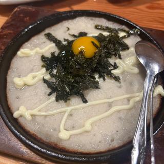 ふんわり山芋の鉄板焼(鳥貴族 東生駒店)