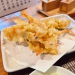 芝海老の天ぷら六尾(矢打 （やうち）)