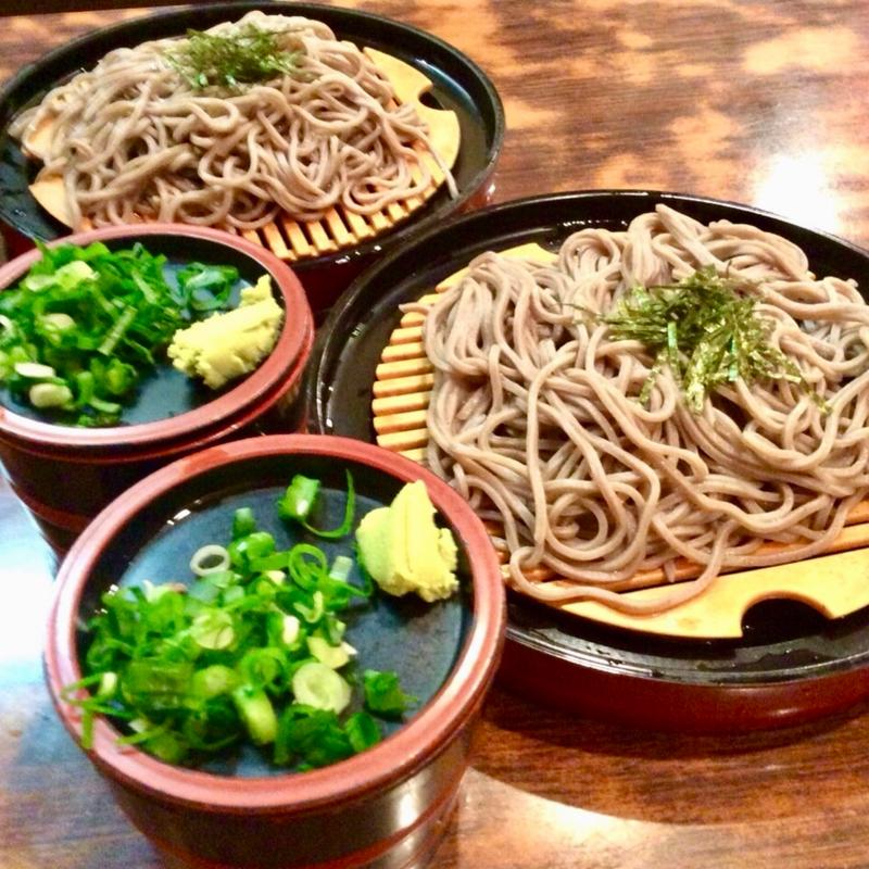 ざるそば2枚(まる井亭 )