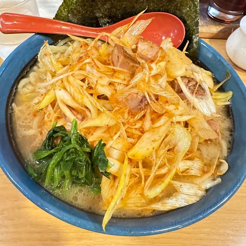 辛ネギラーメン(豚骨醤油らーめん 福気)