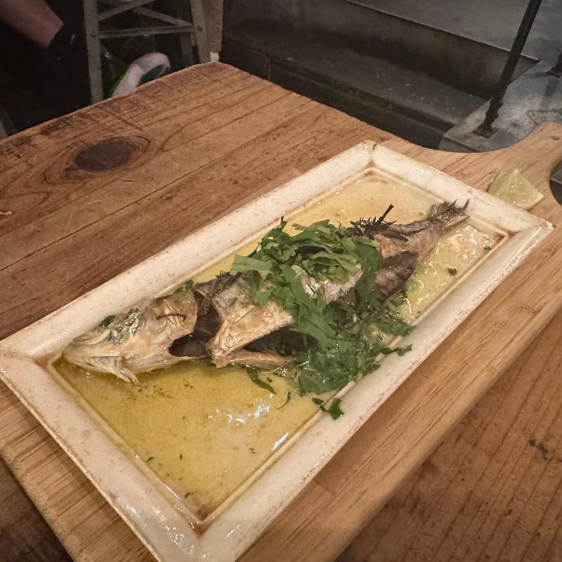 釣った魚を調理してもらうの巻(北出食堂)