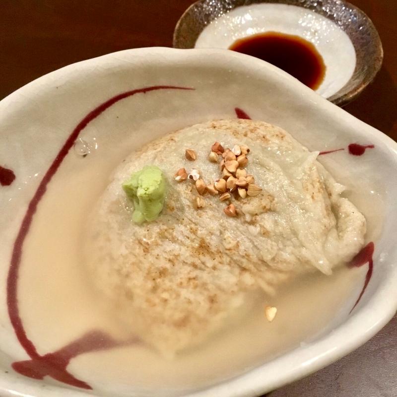 そばがき(蕎麦 小山)