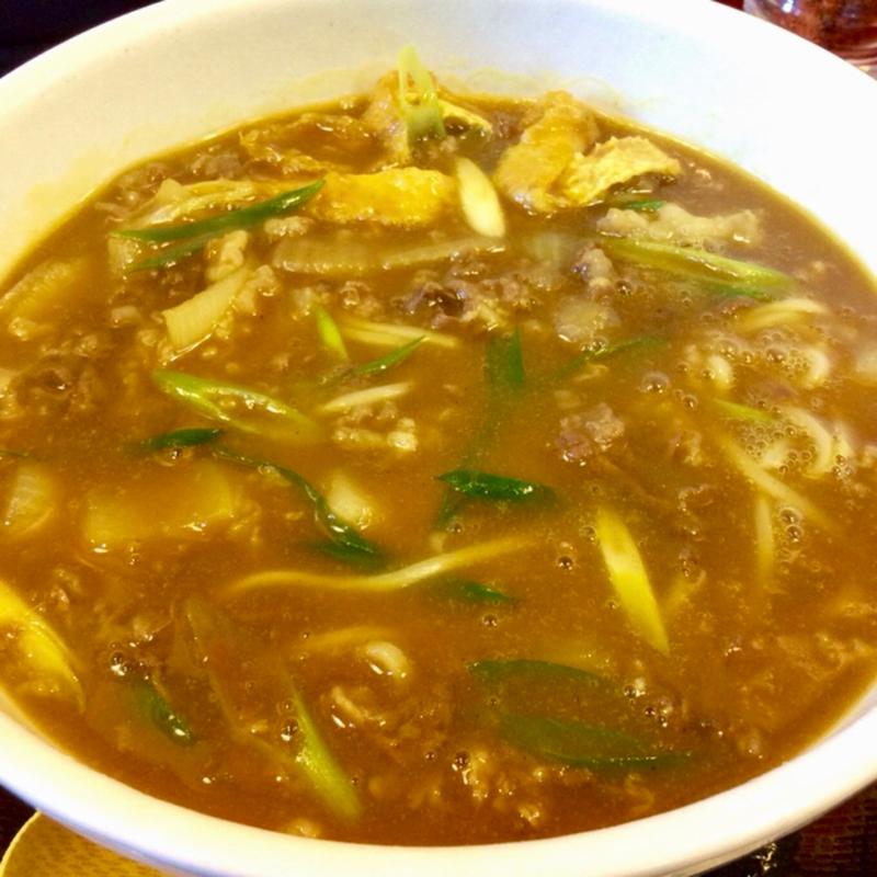 カレーおじやうどん(戎屋うどん)
