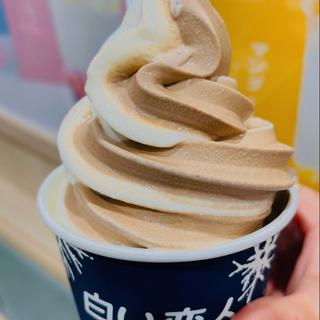 ミックスソフトクリーム(ISHIYA SHOP アリオ札幌店)