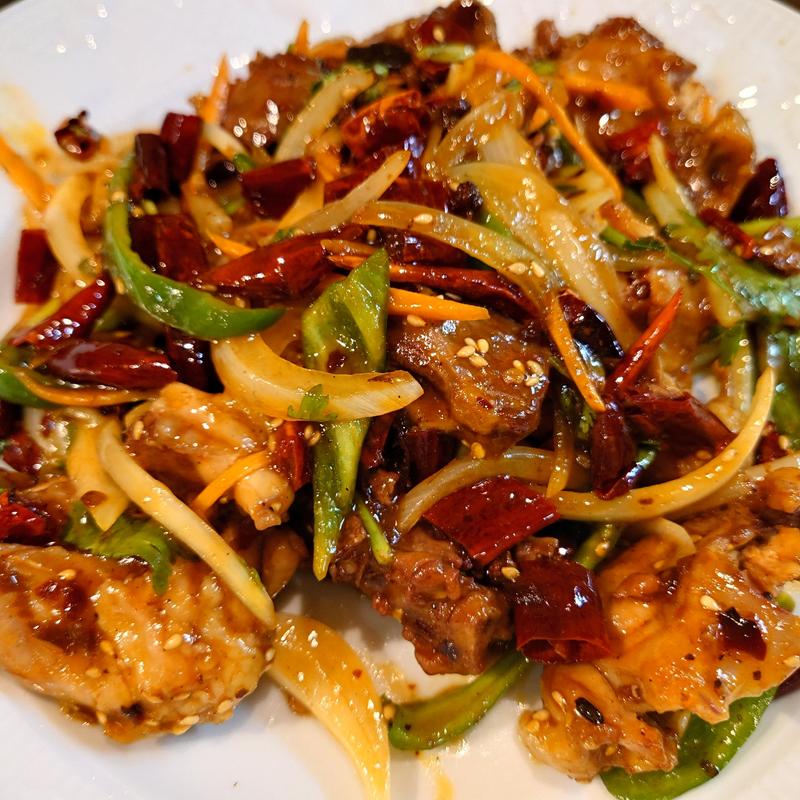 辣炒鸡架(沸騰焼烤猪小妖)