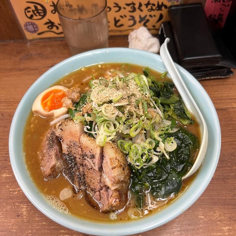 限定　味噌ラーメン(武蔵家 国領店)