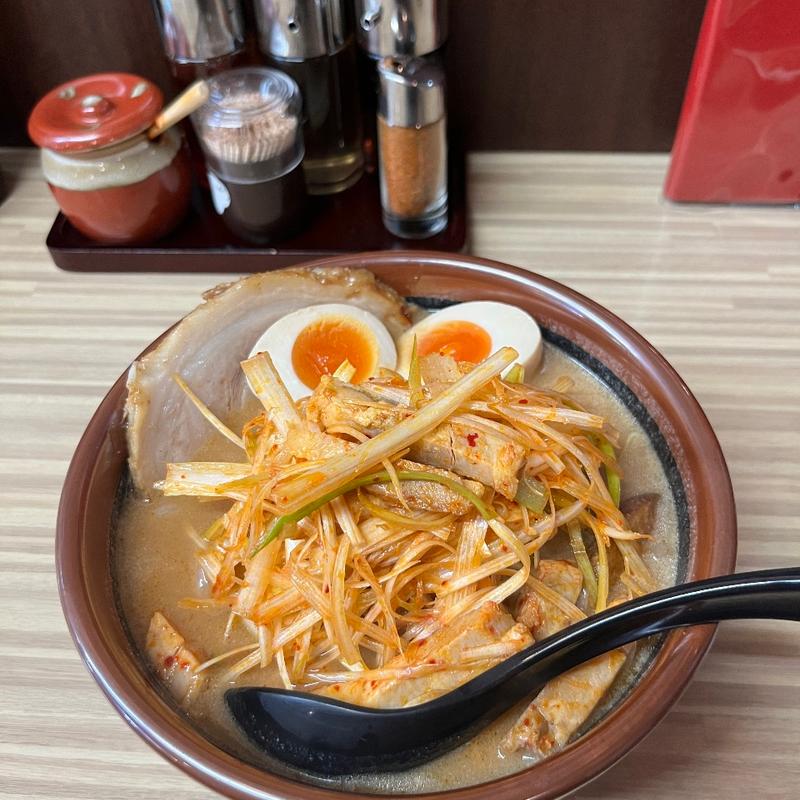 北海道味噌肉ネギラーメン(蔵出し味噌 門左衛門)