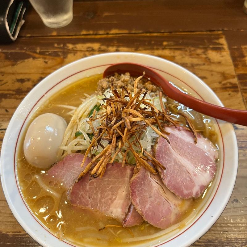 特製みそらーめん(東京味噌らーめん鶉(うずら))