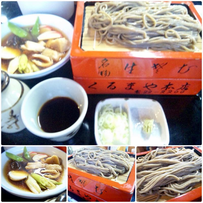 鳥ぬきそば(もり2枚付き)(くるまや本店 （くるまやほんてん）)