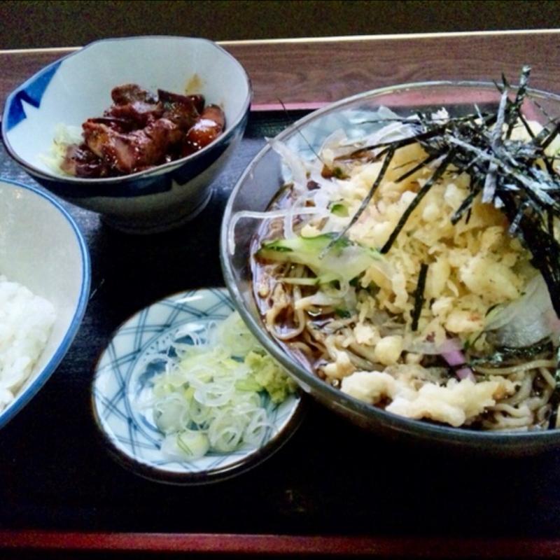 たぬきそば定食(奥藤丸の内第８分店 )
