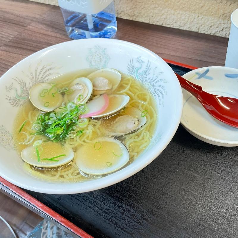 はまぐりラーメン(大山田PA（下り線） おいない食堂)