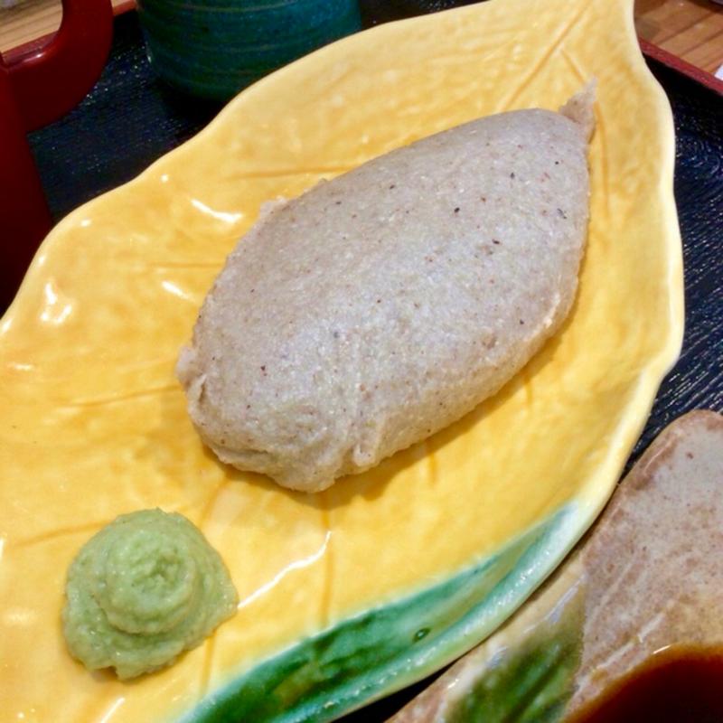 そばがき(手打ちそば天ぷら 那央人)