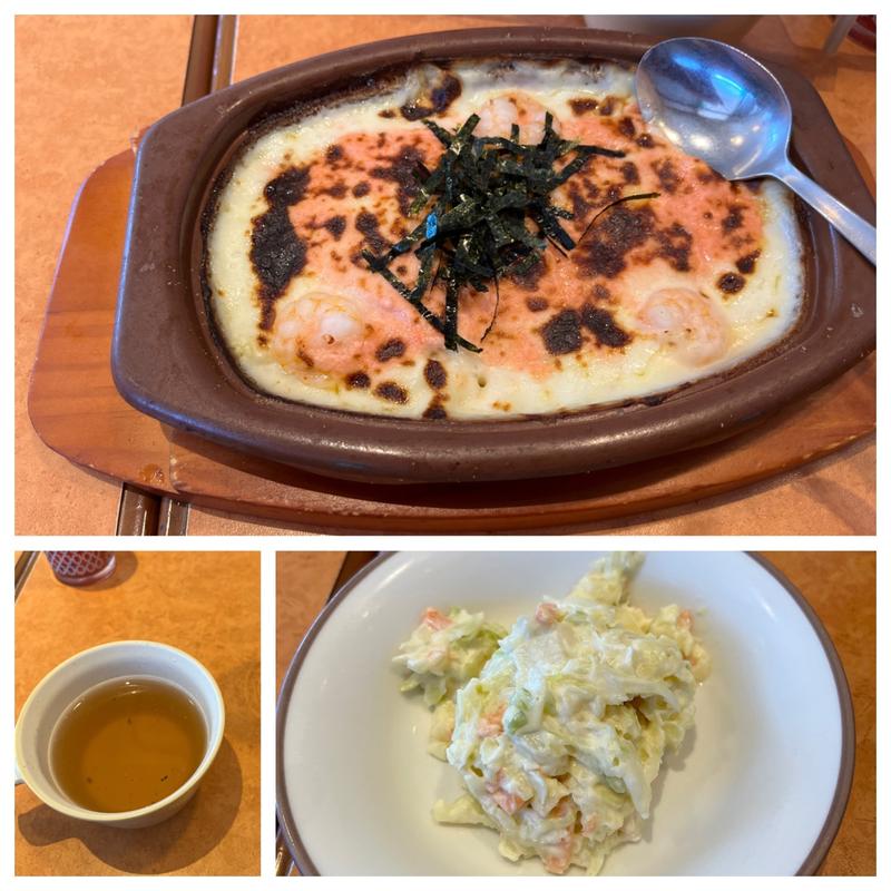 たらことえびのドリア(サイゼリヤ　ミスターマックス春日SC店)