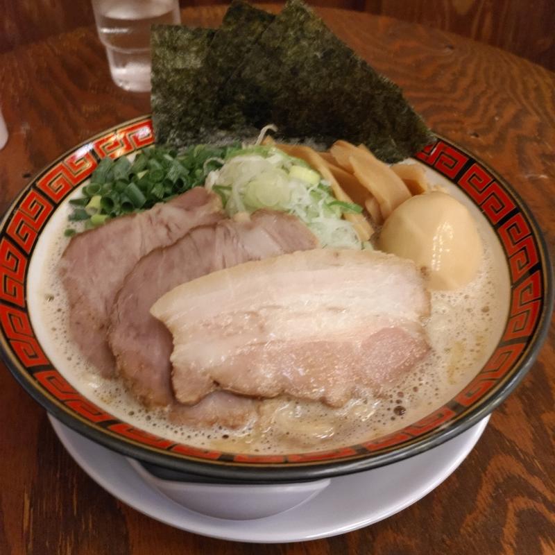 濃厚煮干（全部のせ）大盛(麺屋 あら関)