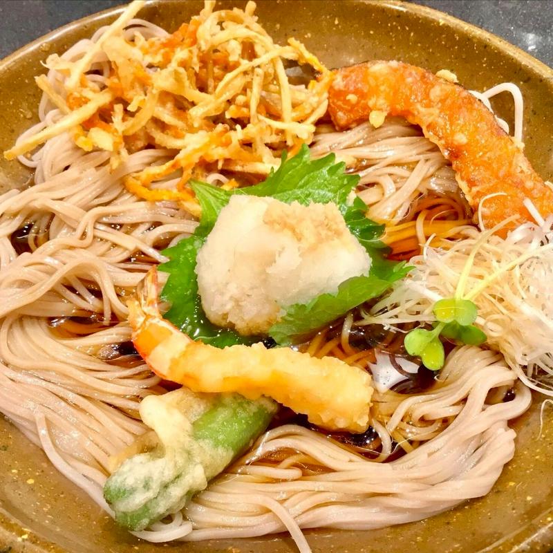 天ぷら付きおろしそば(むすび むさし 新幹線店 )