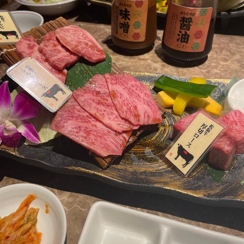 松阪牛御膳(亜李蘭別邸 太宰府店)