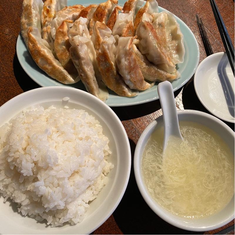 餃子定食(ちょもらんま酒場 恵比寿東口店)