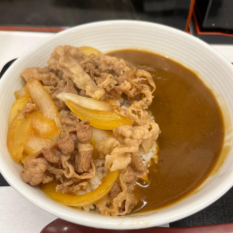 肉だく牛スパイシーカレー(吉野家 新宿センタービル店)