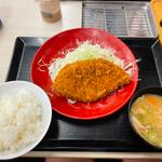 ロースカツ定食(かつや 北本店)