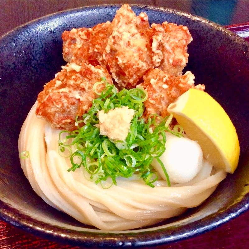 唐揚げぶっかけ(讃岐屋 雅次郎 )