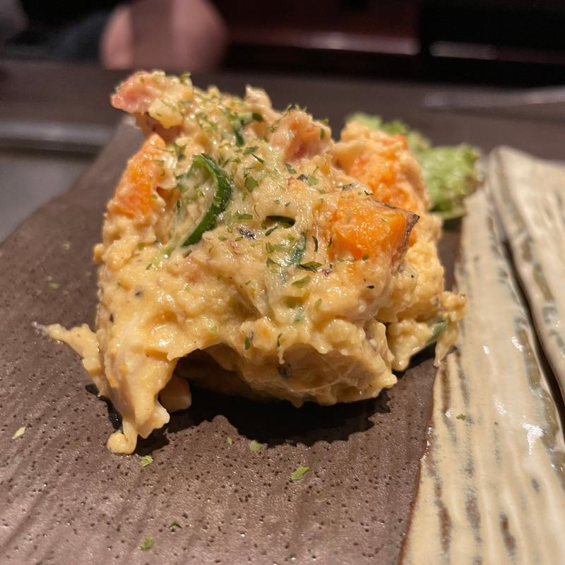 ポテサラ(大阪お好み焼 ねぎ焼 十々)