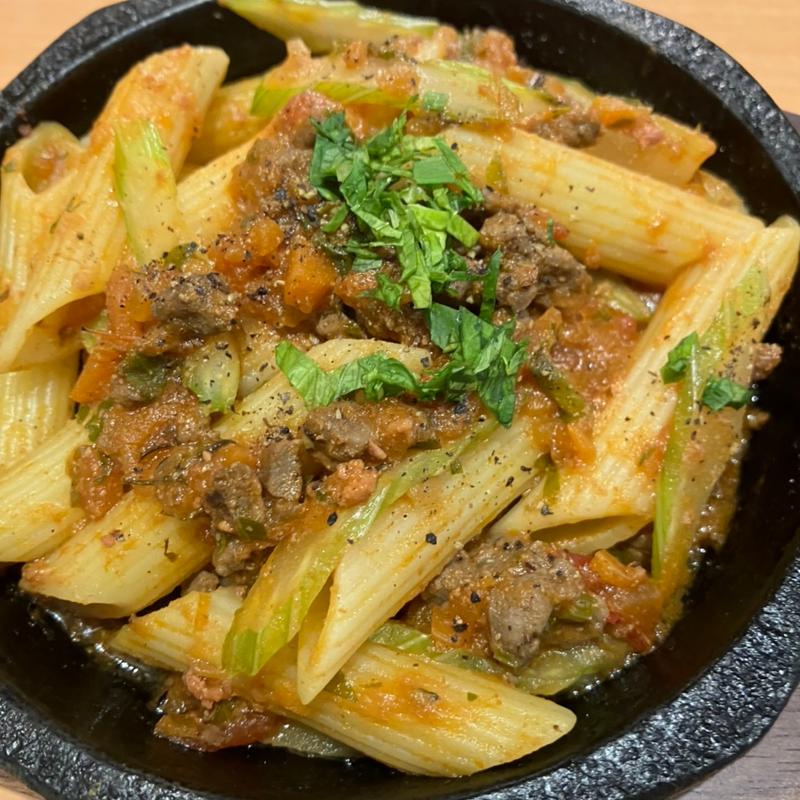 エゾシカ肉のペンネラグー(ヱビスバー 札幌アピア店 (YEBISU BAR Sapporo Apia))