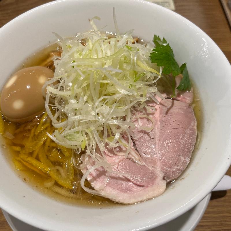 冷やし柚子そば(本町製麺所 中華そば工房)